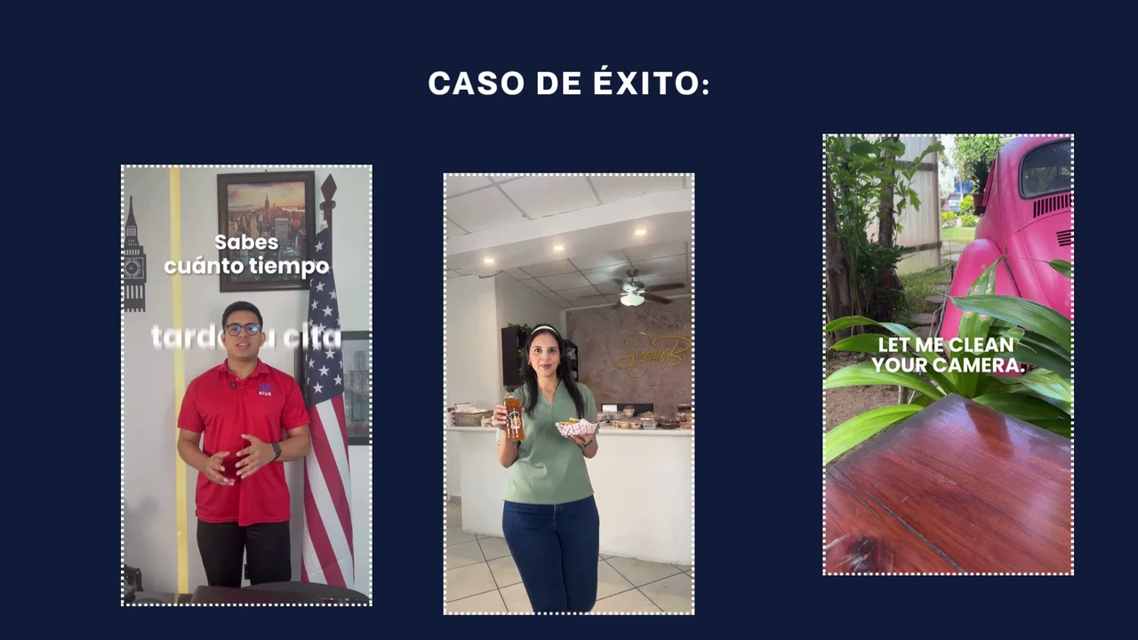 Portada de la muestra 2 de video: Asesoría de visas, panini y ambientación de un local.